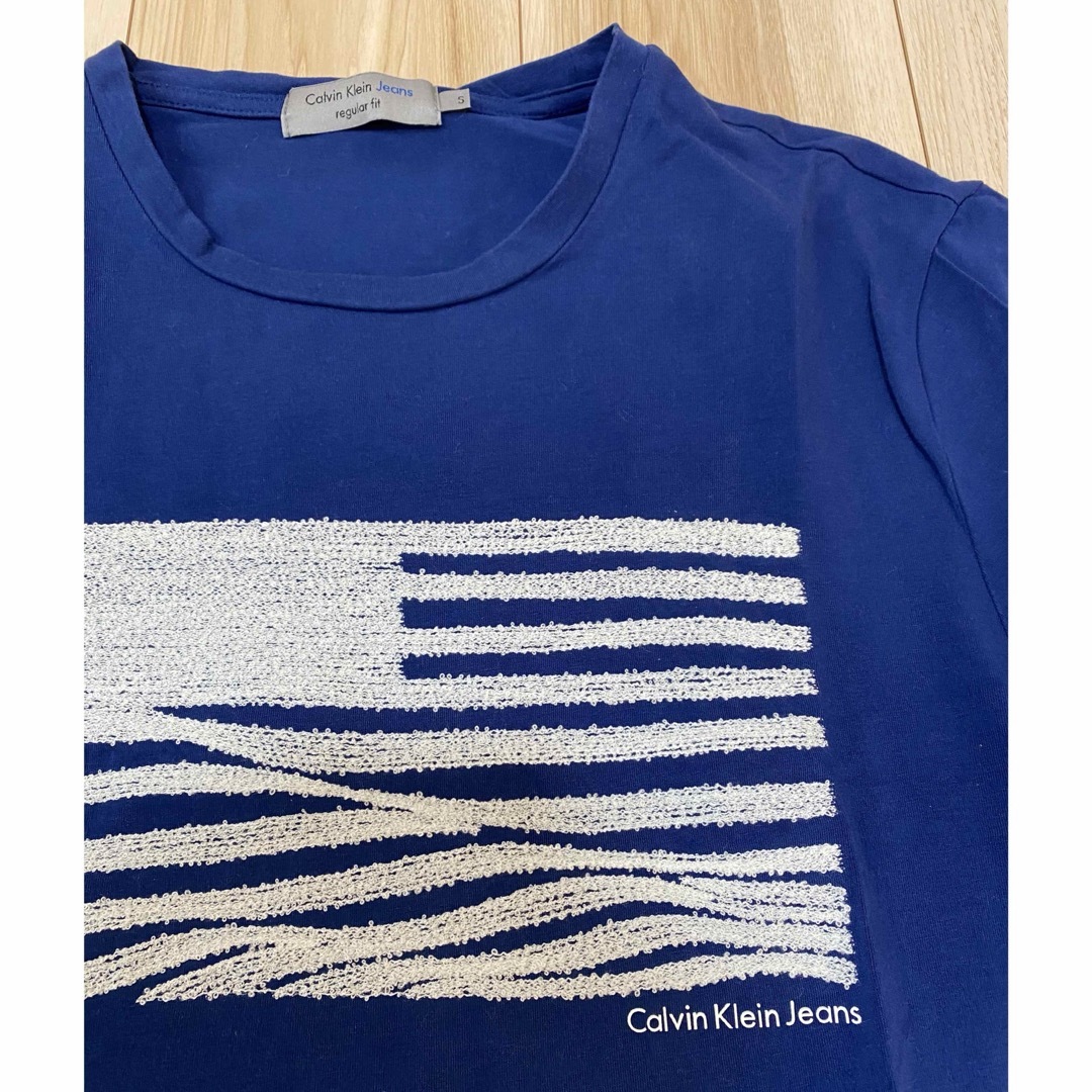 Calvin Klein(カルバンクライン)のカルバンクラインジーンズ　USA刺繍Tシャツ メンズのトップス(Tシャツ/カットソー(半袖/袖なし))の商品写真