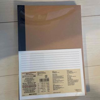 ムジルシリョウヒン(MUJI (無印良品))の裏うつりしにくいノート　5冊(その他)