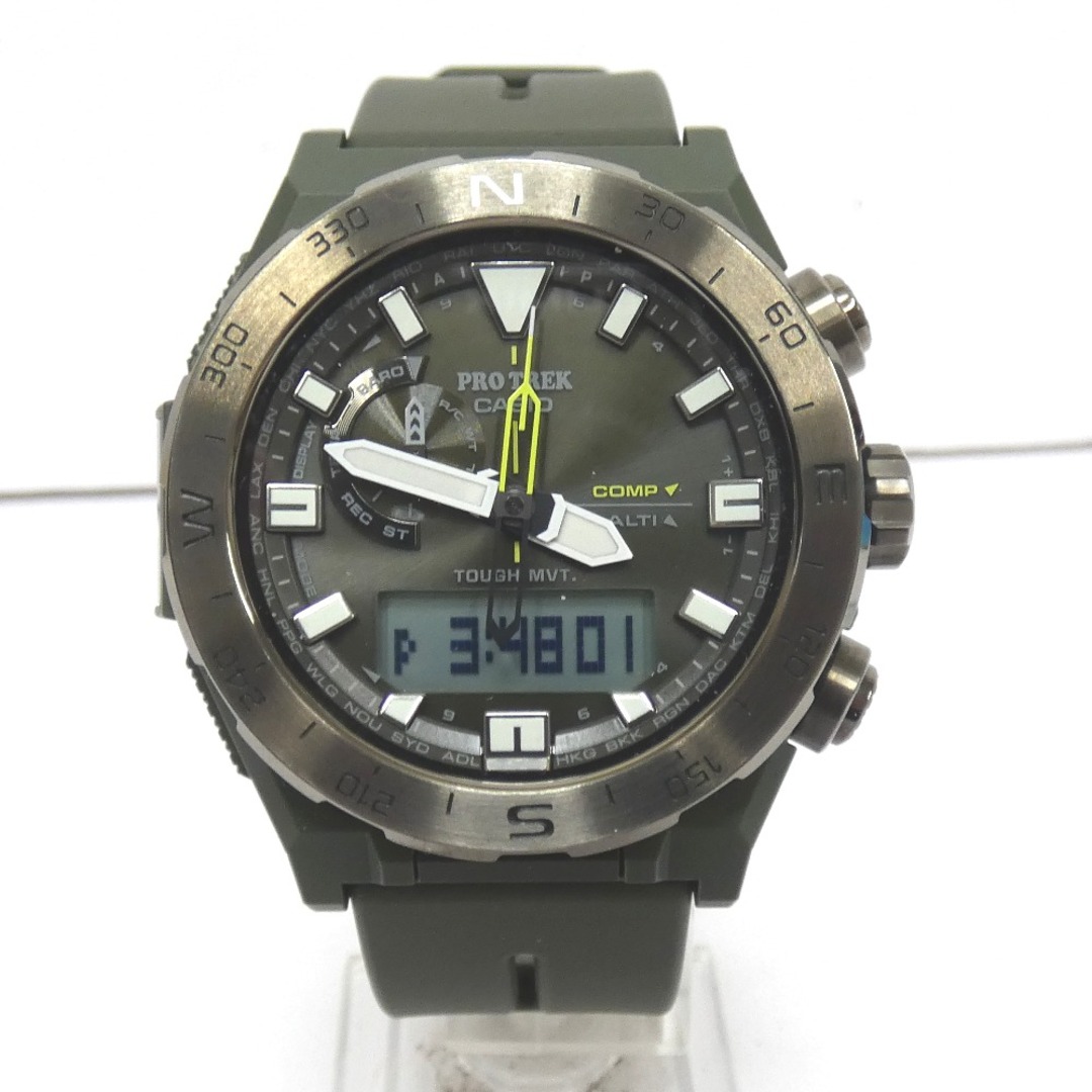 CASIO(カシオ)のカシオ 腕時計 Climber Line PRO TREK PRW-6800Y-3JF Dz786994 中古 メンズの時計(腕時計(アナログ))の商品写真