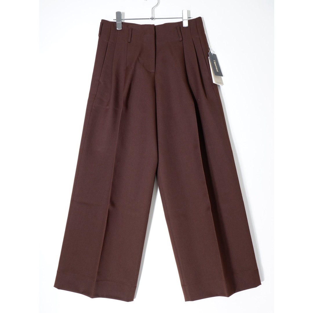 L'Appartement DEUXIEME CLASSE(アパルトモンドゥーズィエムクラス)のGOLDEN GOOSE/ゴールデングース L'Appartementアパルトモン購入2022AW WIDE PANTSワイドパンツ未使用品【40(S)】【LPTA74043】 レディースのパンツ(その他)の商品写真