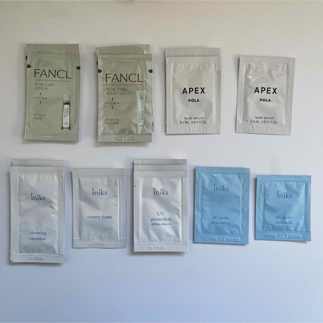 FANCL(ファンケル)のFANCL・POLA・iniks サンプル コスメ/美容のキット/セット(サンプル/トライアルキット)の商品写真