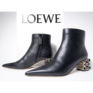 ロエベ(LOEWE)のLOEWE/ロエベ 2023SS ANAGRAM HEEL BOOT60アナグラムヒール レザー ブーツ60未使用品【38】【LFWA74272】(その他)