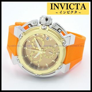 インビクタ(INVICTA)のINVICTA 腕時計 ETA ゴールド・オレンジ X-WING 45328(腕時計(アナログ))