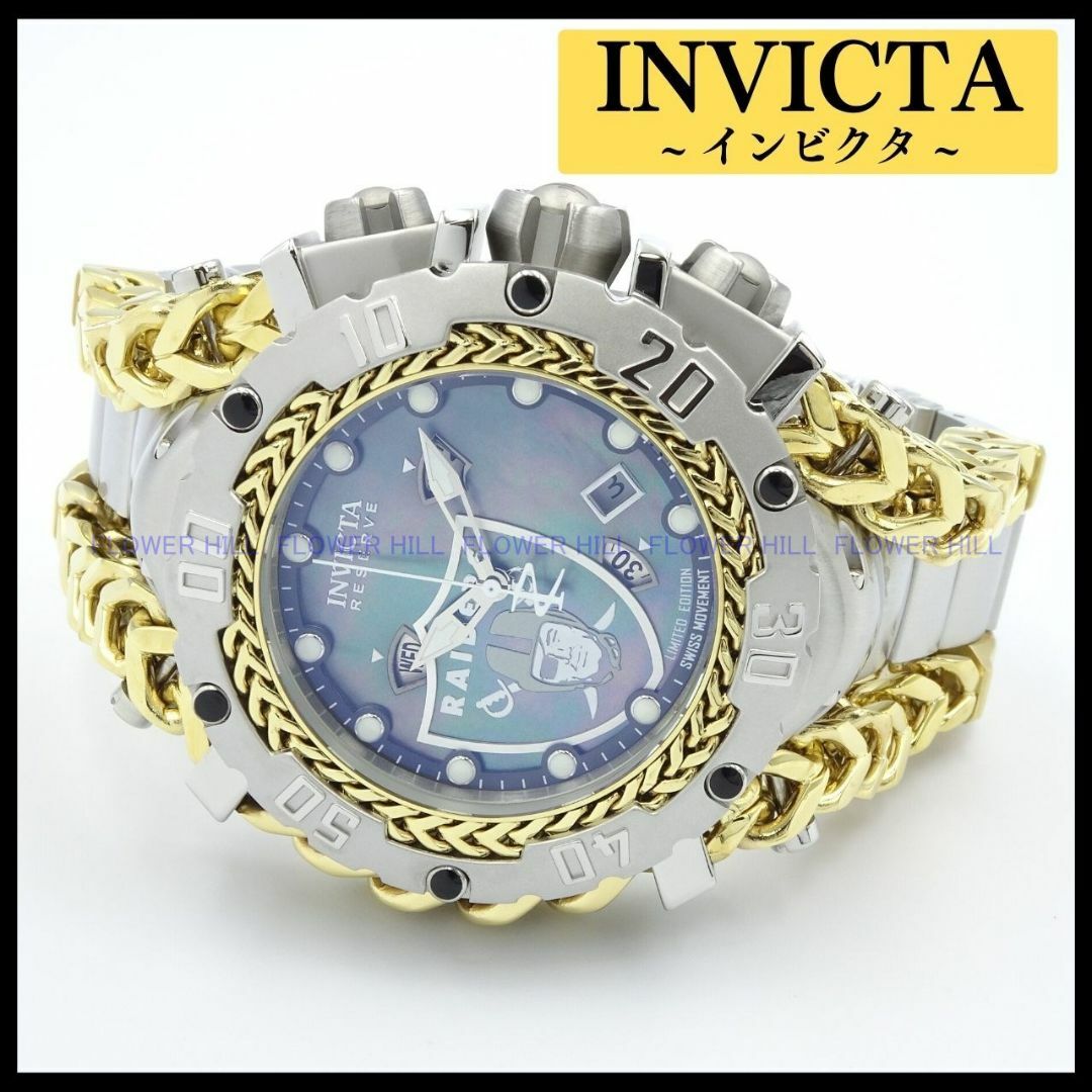 INVICTA(インビクタ)のINVICTA 高級腕時計 NFL GLADIATOR 41523 スイスMV メンズの時計(腕時計(アナログ))の商品写真