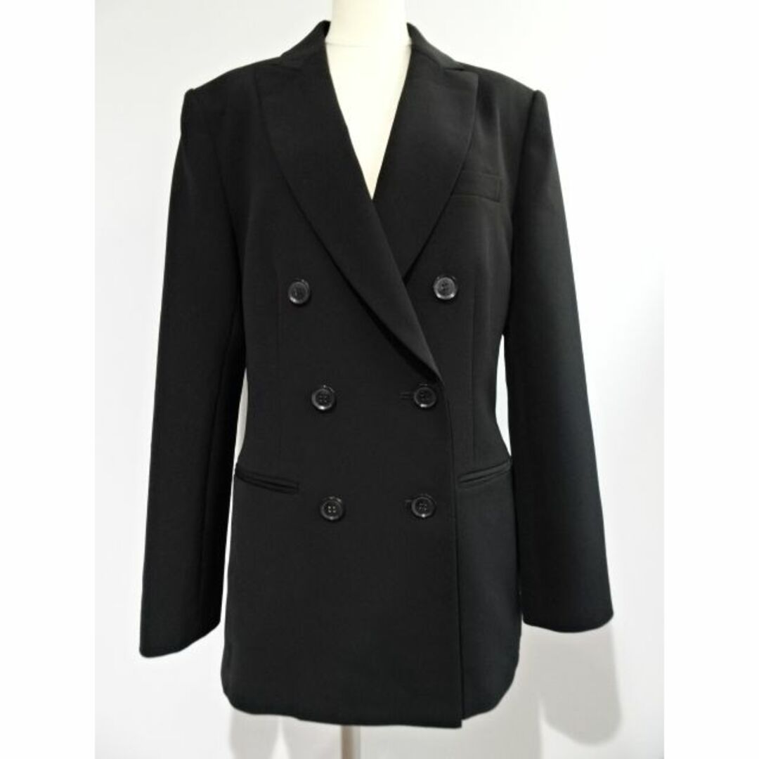 美品】FOXEYフォクシーニューヨーク ダブルジャケット 40 美品】FOXEYフォクシーニューヨーク ダブルジャケット 40