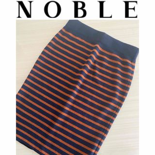 スピックアンドスパンノーブル(Spick and Span Noble)のNoble  ノーブル  タイトスカート(ひざ丈スカート)