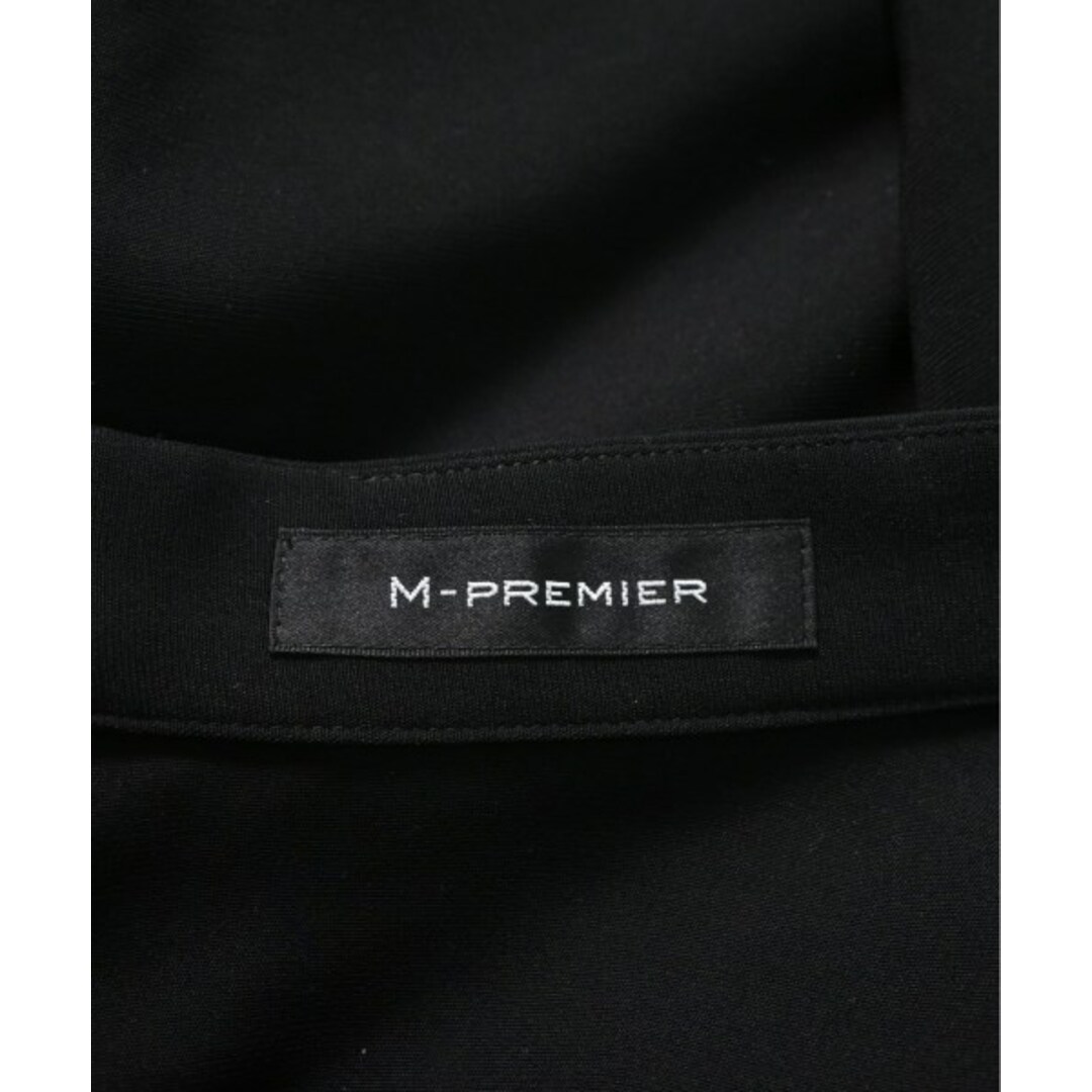 M-premier(エムプルミエ)のM-PREMIER エム　プルミエ ロング・マキシ丈スカート 38(M位) 黒 【古着】【中古】 レディースのスカート(ロングスカート)の商品写真