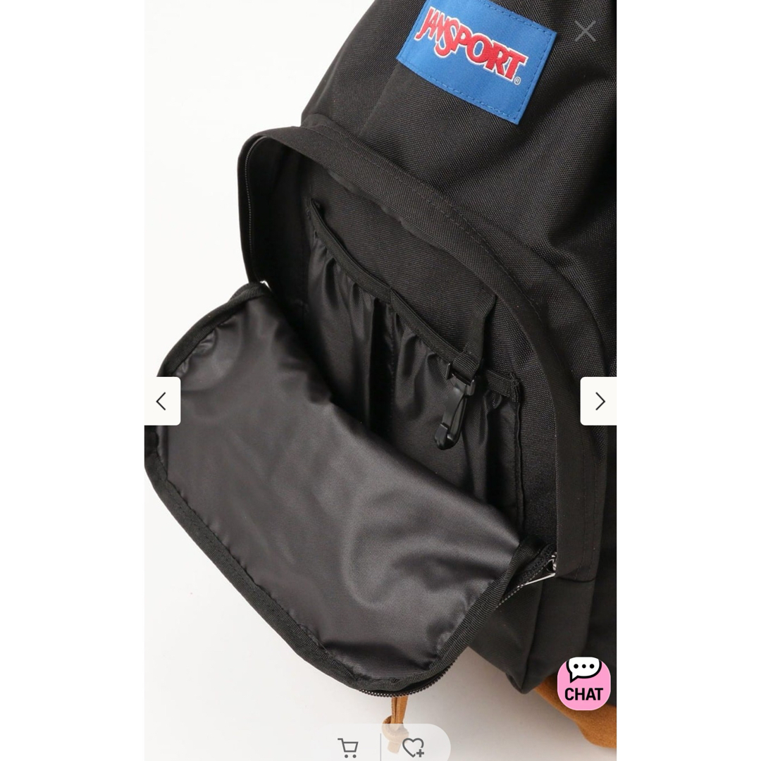 BEAMS(ビームス)の完売　JANSPORT × BEAMS / 別注 Pack & Go black レディースのバッグ(リュック/バックパック)の商品写真