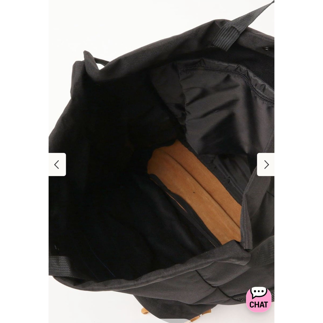 BEAMS(ビームス)の完売　JANSPORT × BEAMS / 別注 Pack & Go black レディースのバッグ(リュック/バックパック)の商品写真
