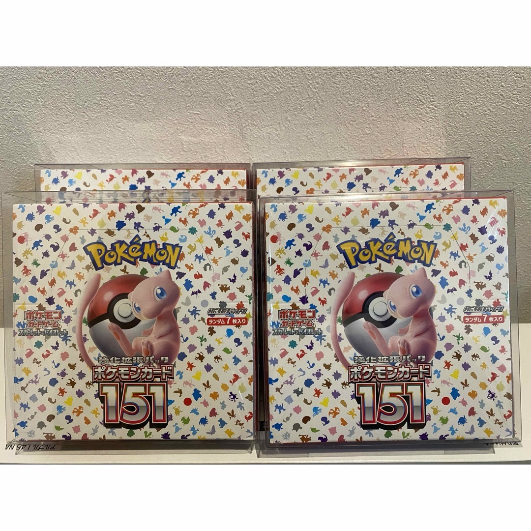 R様専用 ポケモンカードゲーム ポケモンカード151 4BOX R様専用 ポケモンカードゲーム ポケモンカード151 4BOX