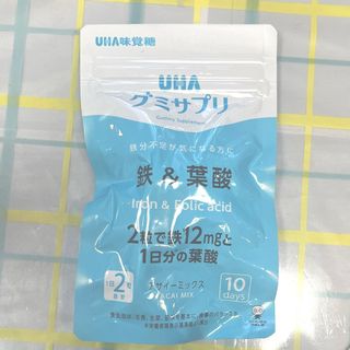 ユーハミカクトウ(UHA味覚糖)のUHA グミサプリ　鉄　葉酸　アサイーミックス(その他)