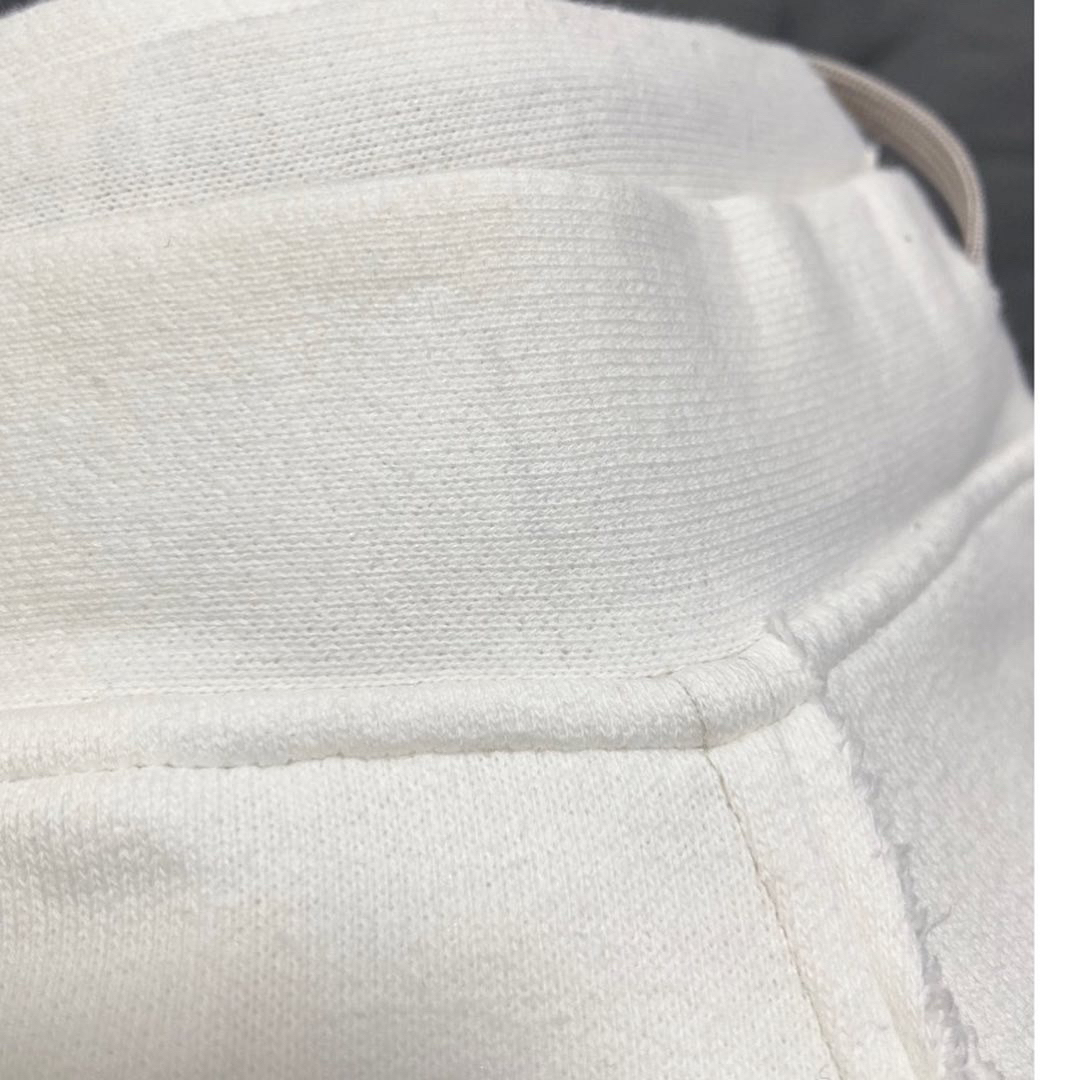 初期 randy for ブリーチ ホワイト 白 スウェット マッスルパンツ メンズのパンツ(ワークパンツ/カーゴパンツ)の商品写真