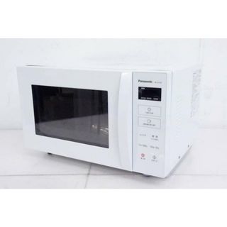 【中古】Panasonicパナソニック 単機能レンジ フラットタイプ NE-FL100-W 横開き 22L ヘルツフリー(電子レンジ)