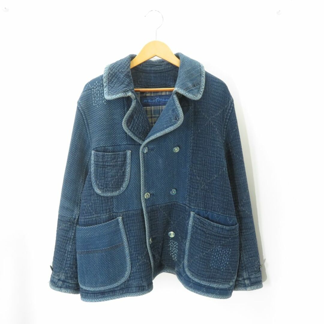 ピーコート PORTER CLASSIC  SASHIKO PEACOAT INDIGO