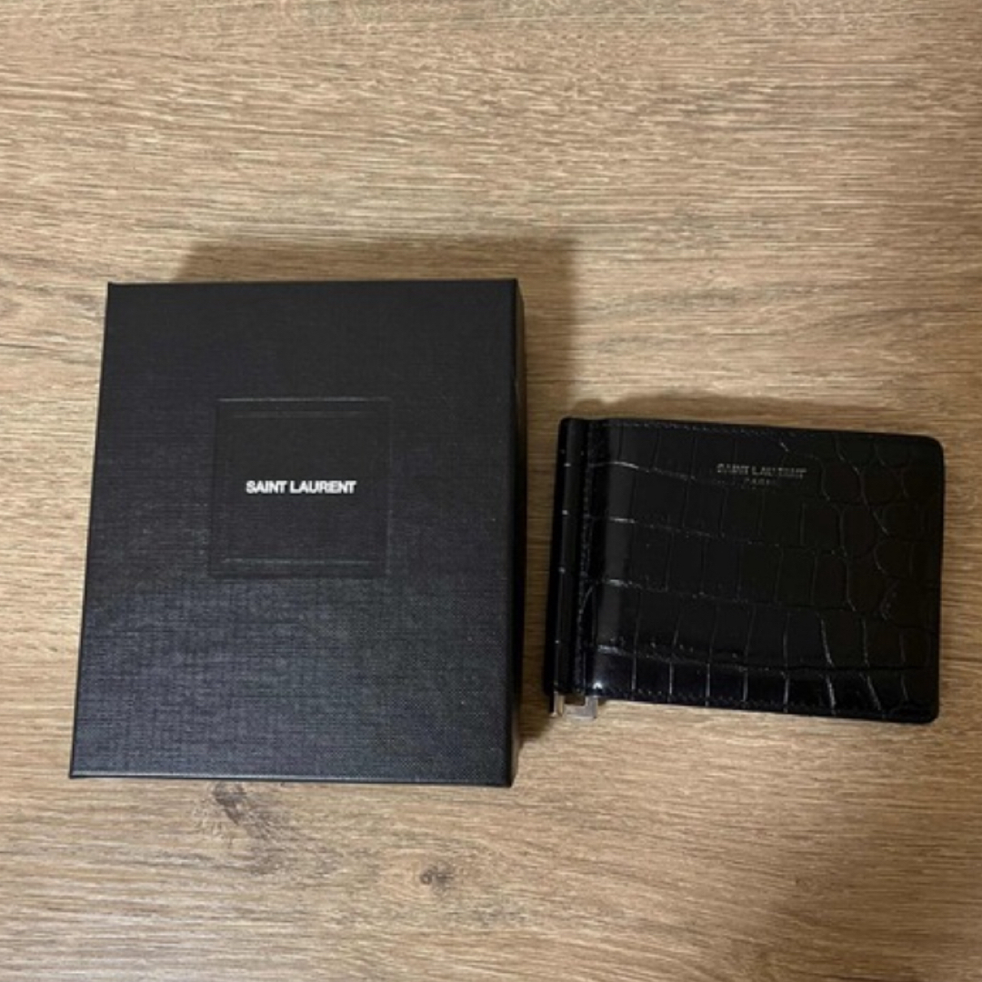 Saint Laurent(サンローラン)の【SAINT LAURENT PARIS】マネークリップ　サンローラン メンズのファッション小物(折り財布)の商品写真