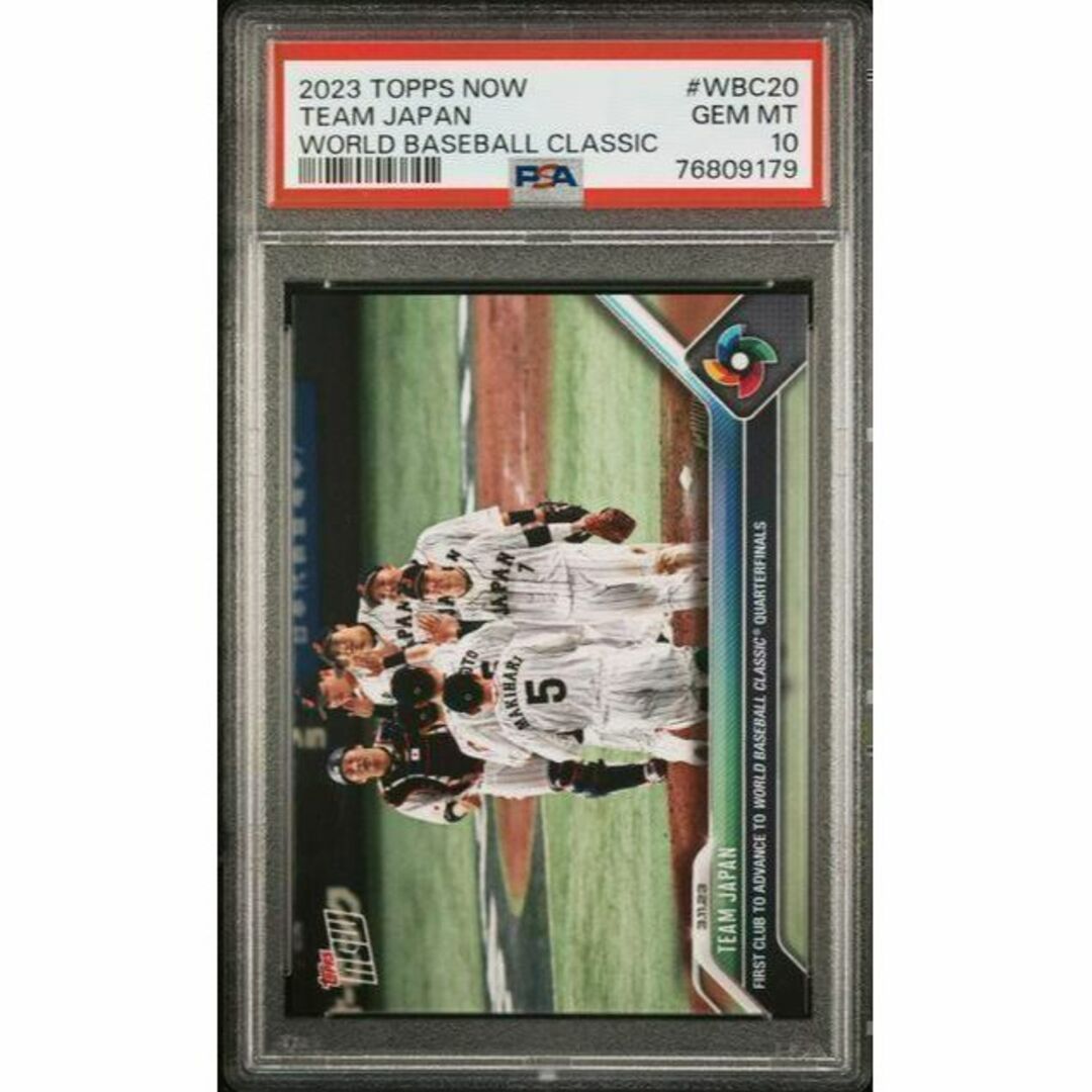 2023 Topps 点か NOW 侍JAPAN WBC 佐々木朗希 PSA10 2023 Topps 点か NOW 侍JAPAN WBC 佐々木朗希 PSA10