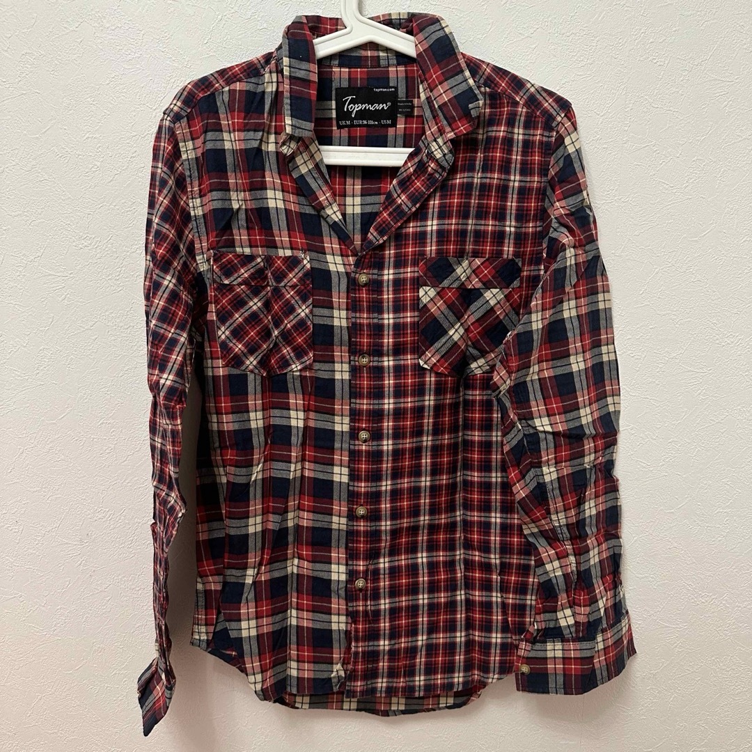 TOPMAN(トップマン)のTOPMAN チェックシャツ メンズのトップス(シャツ)の商品写真