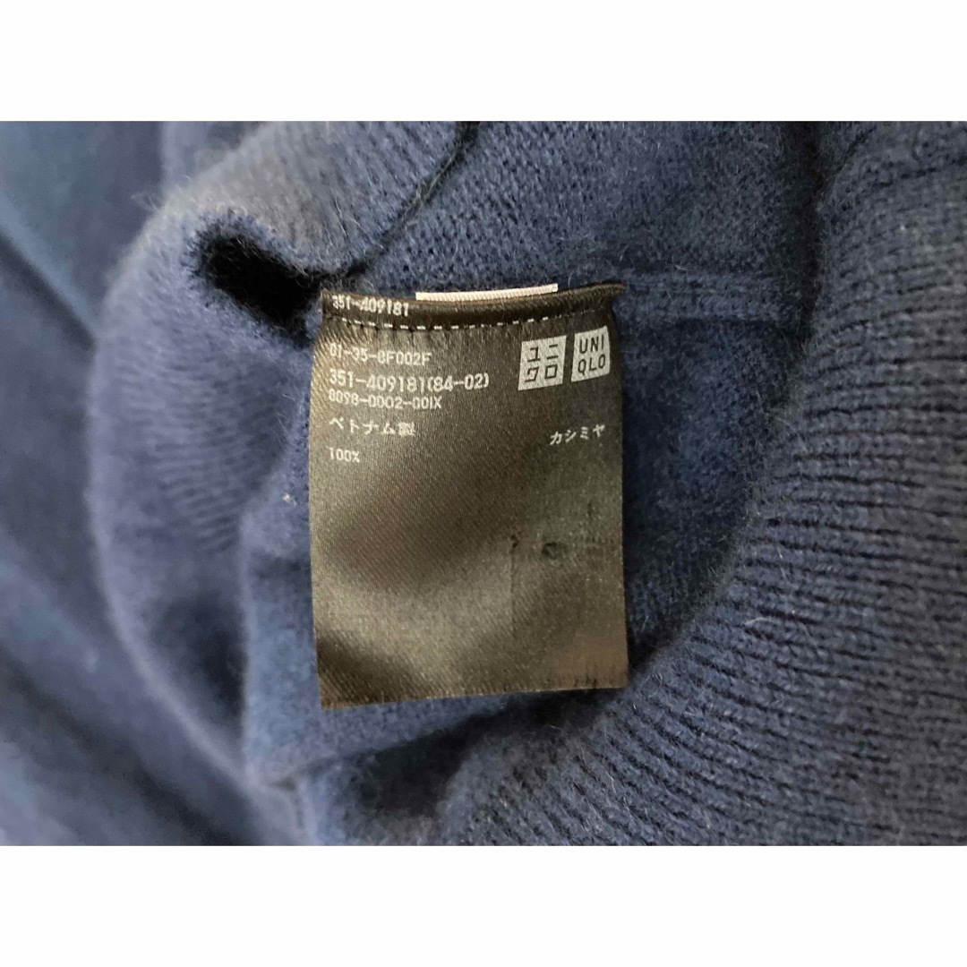 UNIQLO(ユニクロ)のユニクロ　カシミヤニット メンズのトップス(ニット/セーター)の商品写真