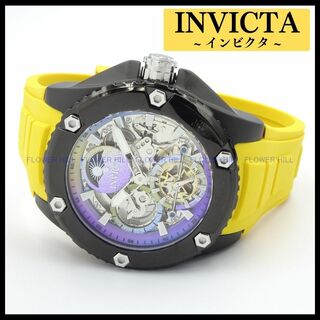 インビクタ(INVICTA)のINVICTA 腕時計 自動巻き スケルトン イエロー AKULA 42771(腕時計(アナログ))
