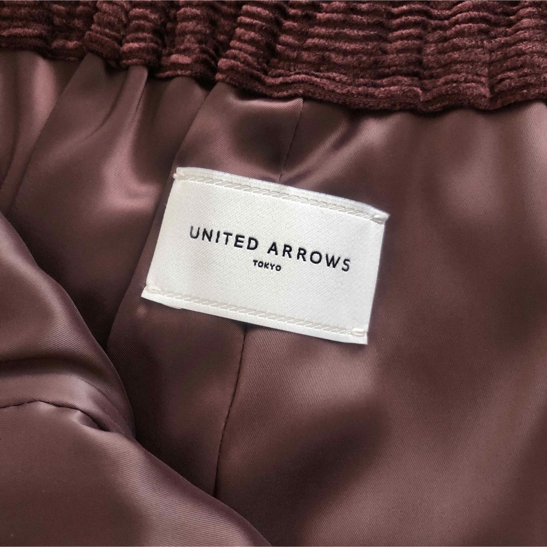 UNITED ARROWS(ユナイテッドアローズ)の【新品タグ付き】 UNITED URROWS ユナイテッドアローズ ワイドパンツ レディースのパンツ(その他)の商品写真