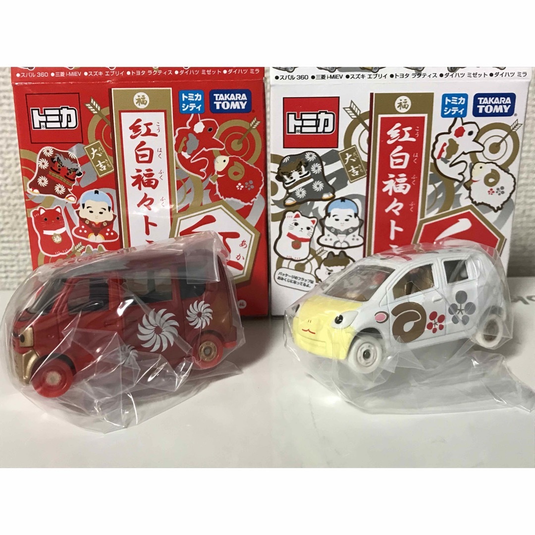Takara Tomy - トミカ 限定品 紅白福々トミカ スズキ エブリィ福 Takara Tomy - トミカ 限定品 紅白福々トミカ スズキ エブリィ福