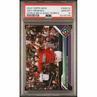 PSA10　topps japan 2023 メネセス  パープル 19/25(シングルカード)