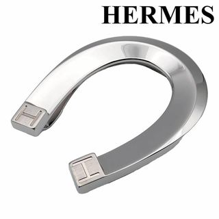 Hermes - 美品【HERMES／エルメス】メタル ホースシュー マネークリップ