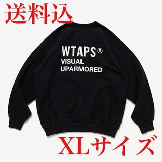 ダブルタップス(W)taps)のWTAPS FORTLESS SWEATER COTTON BLACK XL(Tシャツ/カットソー(七分/長袖))