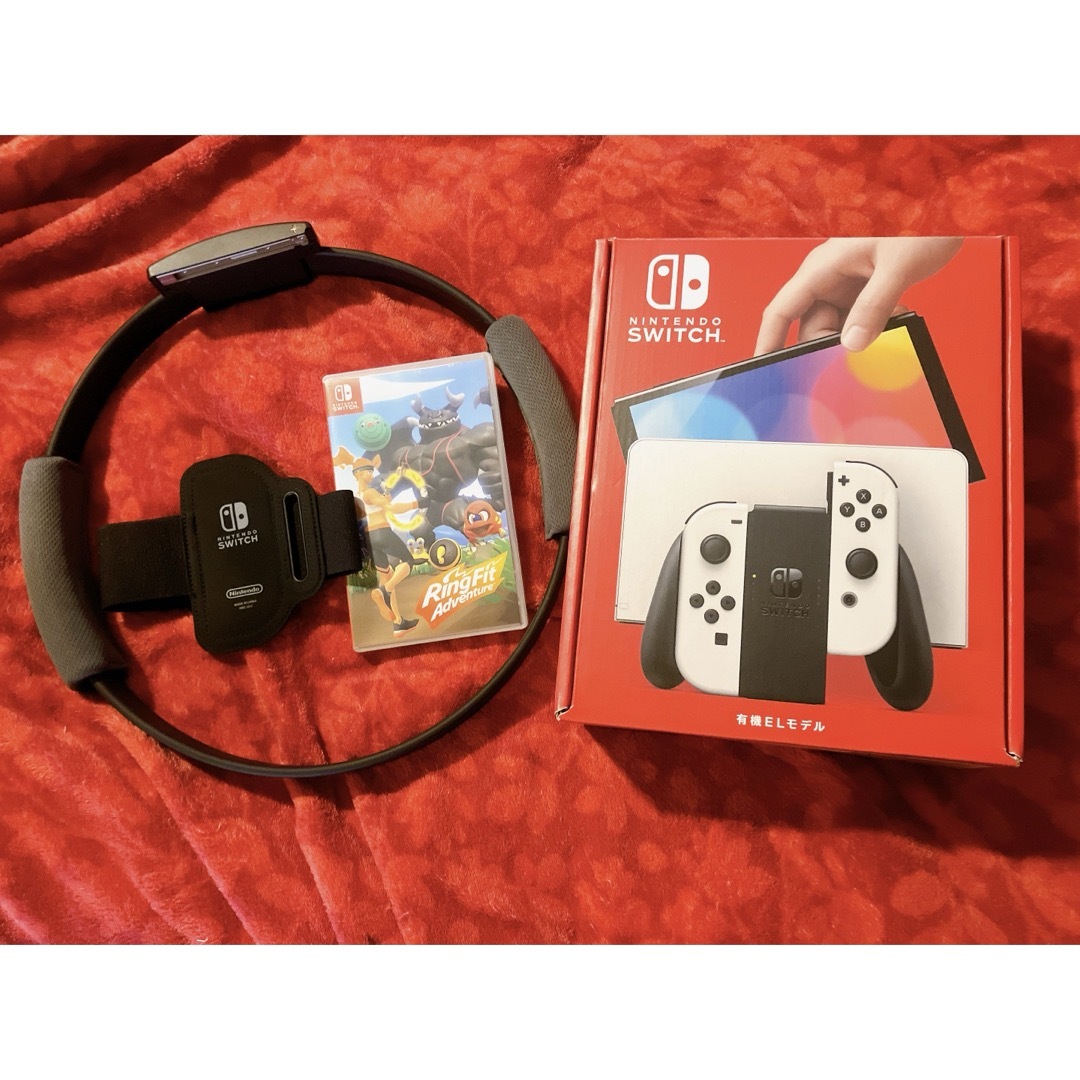 NintendoSwitch 有機EL本体&リングフィットアドベンチャーセット NintendoSwitch 有機EL本体&リングフィットアドベンチャーセット
