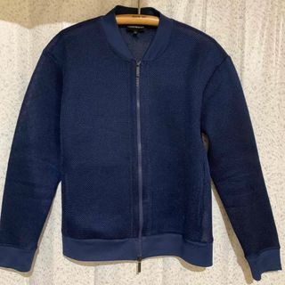 エンポリオアルマーニ(Emporio Armani)の『正規品』美品 エンポリオ アルマーニ  メンズ メッシュジャンパー(ブルゾン)