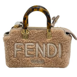 フェンディ(FENDI)のフェンディ FENDI ショルダーバッグ
 2way バイザウェイミニ ハンドバッグ 8BS067 ベージュ(ショルダーバッグ)