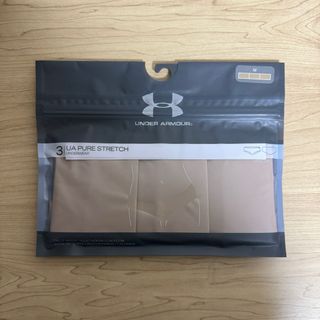 アンダーアーマー(UNDER ARMOUR)のアンダーアーマー　ショーツ　3枚組　ベージュ　HIP STER Mサイズ(ショーツ)