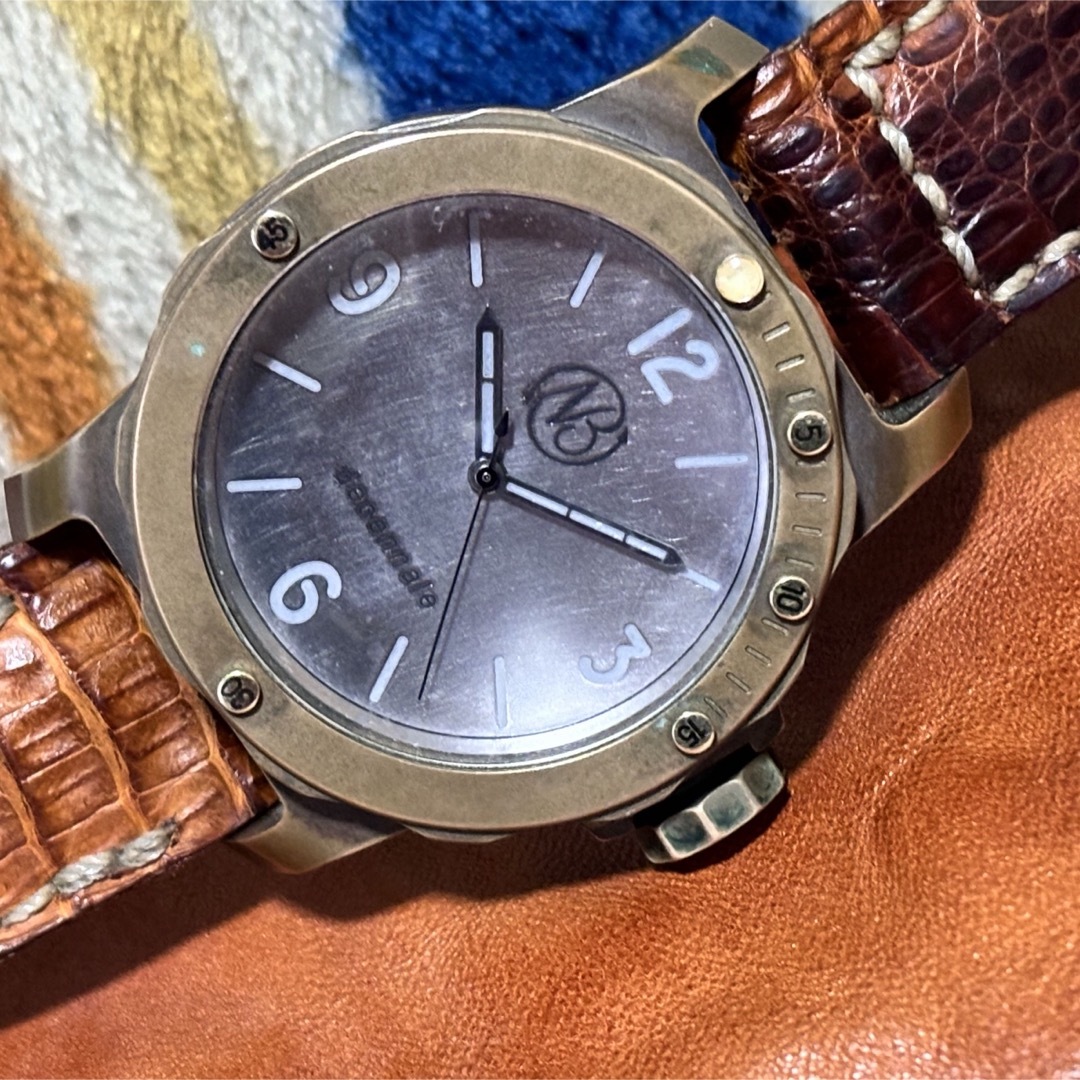 OFFICINE PANERAI(オフィチーネパネライ)のブロンズのレアモデルです メンズの時計(腕時計(アナログ))の商品写真