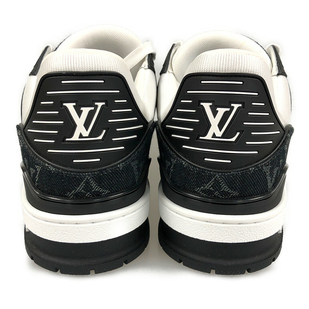LOUIS VUITTON(ルイヴィトン)のLOUIS VUITTON ルイ・ヴィトン LV トレイナーライン シューズ スニーカー 黒×白 サイズ7 正規品 / 33481 メンズの靴/シューズ(スニーカー)の商品写真