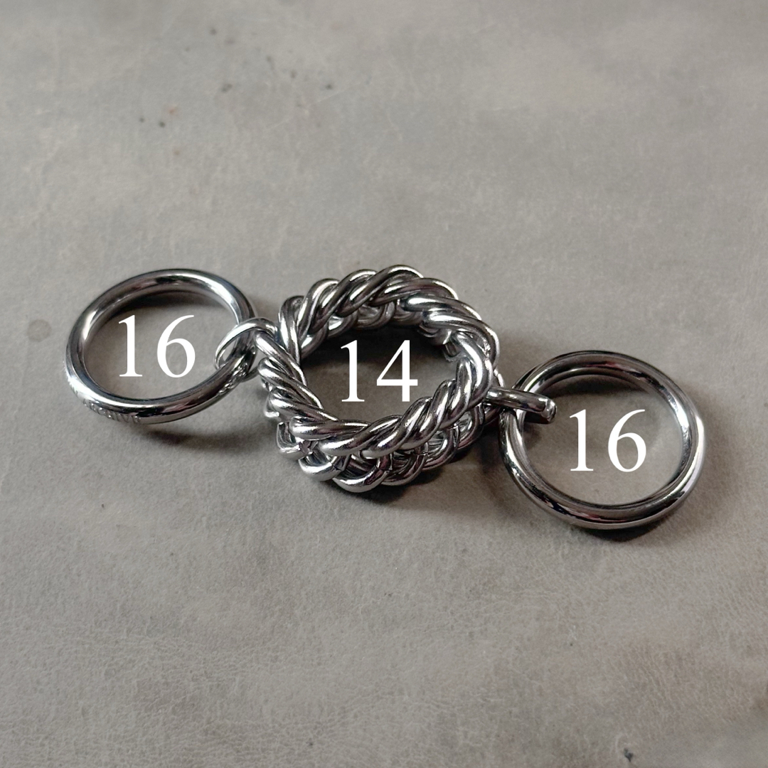 RIM.ARK(リムアーク)のCustom volume chain ring No.1209 レディースのアクセサリー(リング(指輪))の商品写真