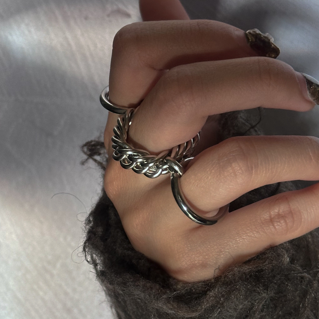 RIM.ARK(リムアーク)のCustom volume chain ring No.1209 レディースのアクセサリー(リング(指輪))の商品写真