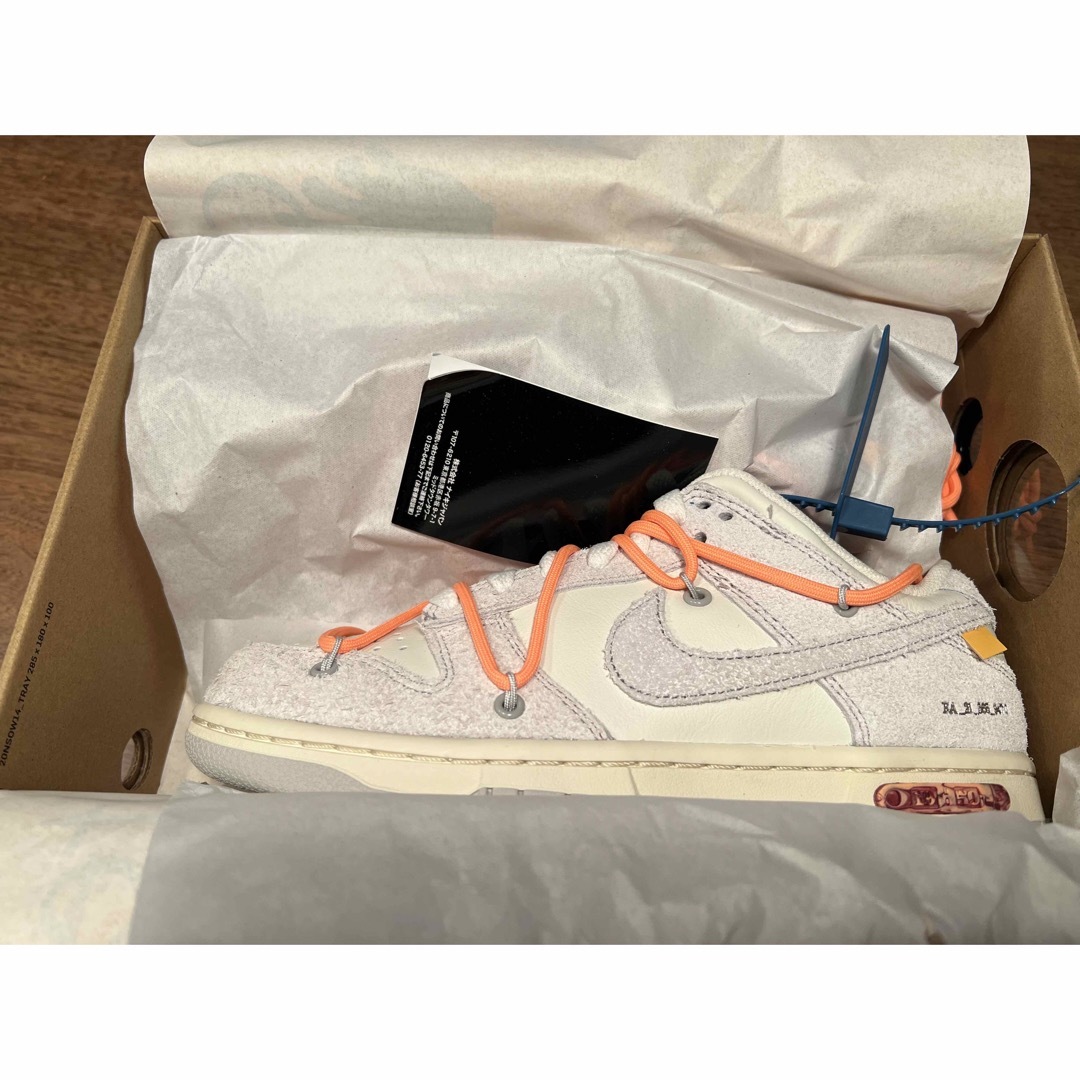 OFF-WHITE(オフホワイト)のNike Dunk Low ナイキ 1 OF 50 LOT 19 スニーカー レディースの靴/シューズ(スニーカー)の商品写真