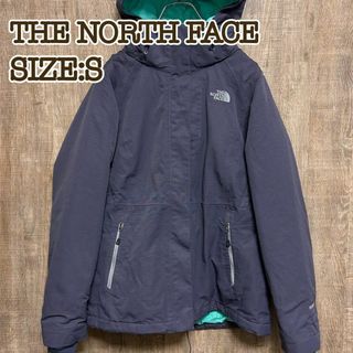 ザノースフェイス(THE NORTH FACE)のTHE NORTH FACE ノースフェイス　中綿ジャケット　紫　S 刺繍ロゴ(ブルゾン)