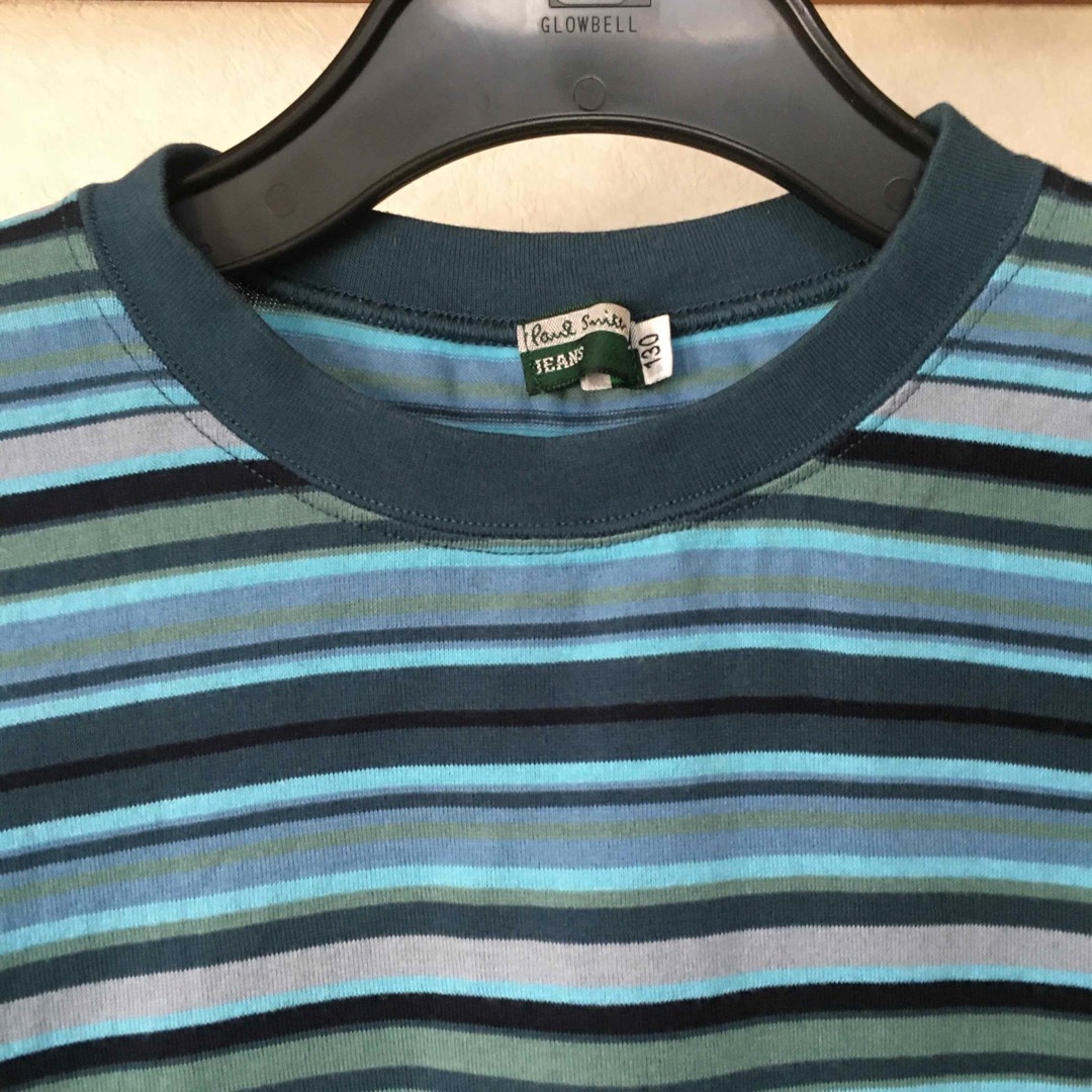 Paul Smith(ポールスミス)のポールスミスジーンズ 長袖Tシャツ 130 ブルー ロンT ロングスリーブ キッズ/ベビー/マタニティのキッズ服男の子用(90cm~)(Tシャツ/カットソー)の商品写真