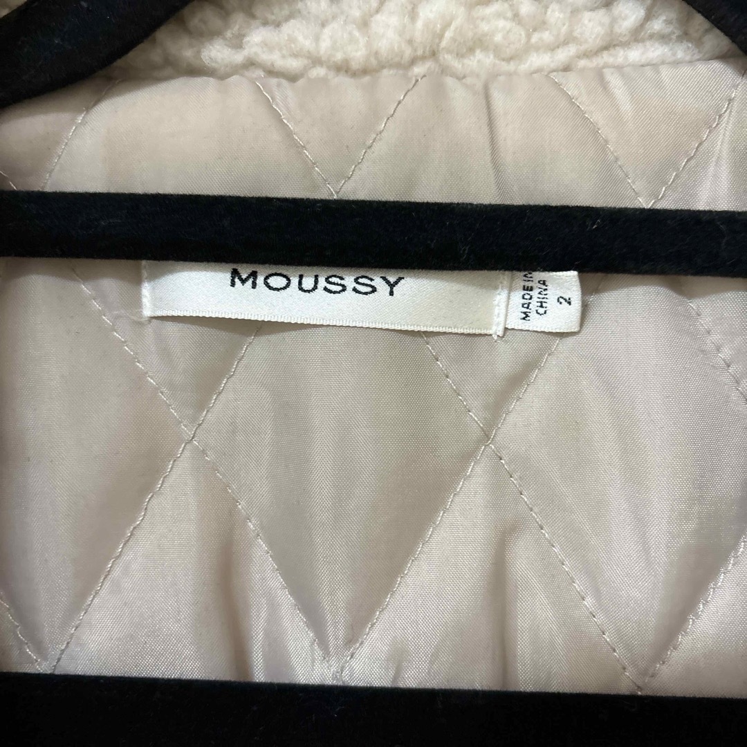 moussy(マウジー)のMOUSSYボアブルゾン レディースのジャケット/アウター(ブルゾン)の商品写真