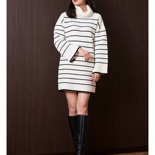 Her lip to - herlipto Mix Loop Tweed Dress swan Sサイズの通販｜ラクマ