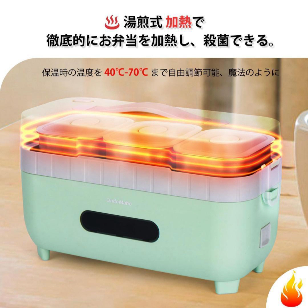 弁当箱 保冷 蒸気循環高速加熱ランチジャーピクニック 洗い 弁当箱 保冷 蒸気循環高速加熱ランチジャーピクニック 洗い