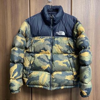 ノースフェイス(THE NORTH FACE) ダウンジャケット(メンズ)（グリーン ...