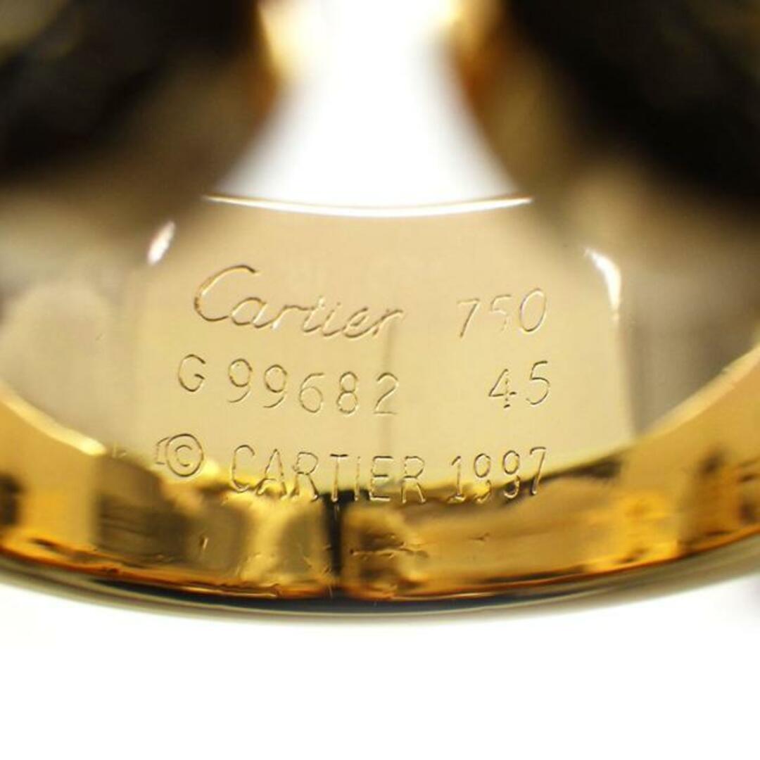 Cartier(カルティエ)のカルティエ Cartier リング ブークルセ C2 2C スリーカラー ダイヤモンド K18PG K18WG K18YG 5.5号 / #45 【中古】 レディースのアクセサリー(リング(指輪))の商品写真