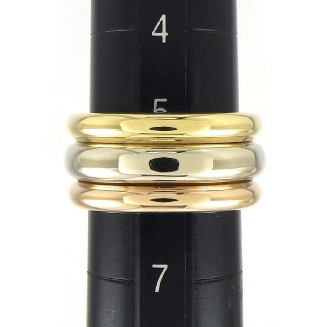 Cartier(カルティエ)のカルティエ Cartier リング ブークルセ C2 2C スリーカラー ダイヤモンド K18PG K18WG K18YG 5.5号 / #45 【中古】 レディースのアクセサリー(リング(指輪))の商品写真