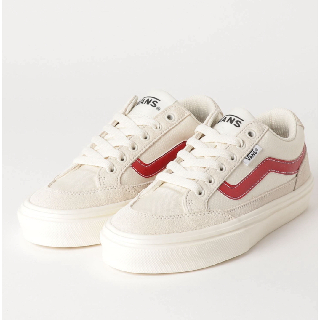 VANS(ヴァンズ)のVANS ヴァンズ FALKEN V3830SC CREAM/RED レディースの靴/シューズ(スニーカー)の商品写真