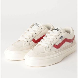 ヴァンズ(VANS)のVANS ヴァンズ FALKEN V3830SC CREAM/RED(スニーカー)