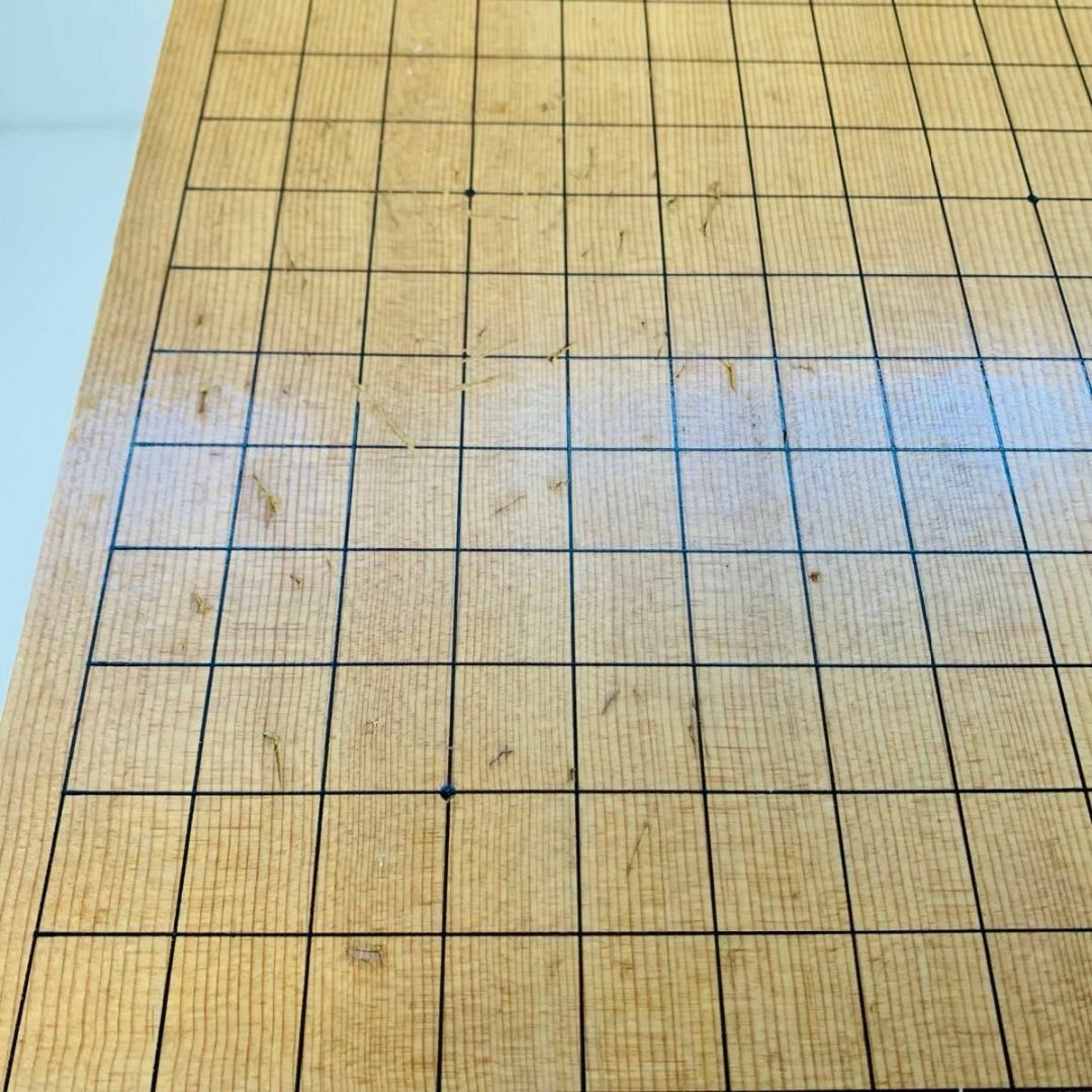 希少品】囲碁盤 天柾目 脚付 へそ有 極厚 約5寸9分 15.4kg 希少品】囲碁盤 天柾目 脚付 へそ有 極厚 約5寸9分 15.4kg
