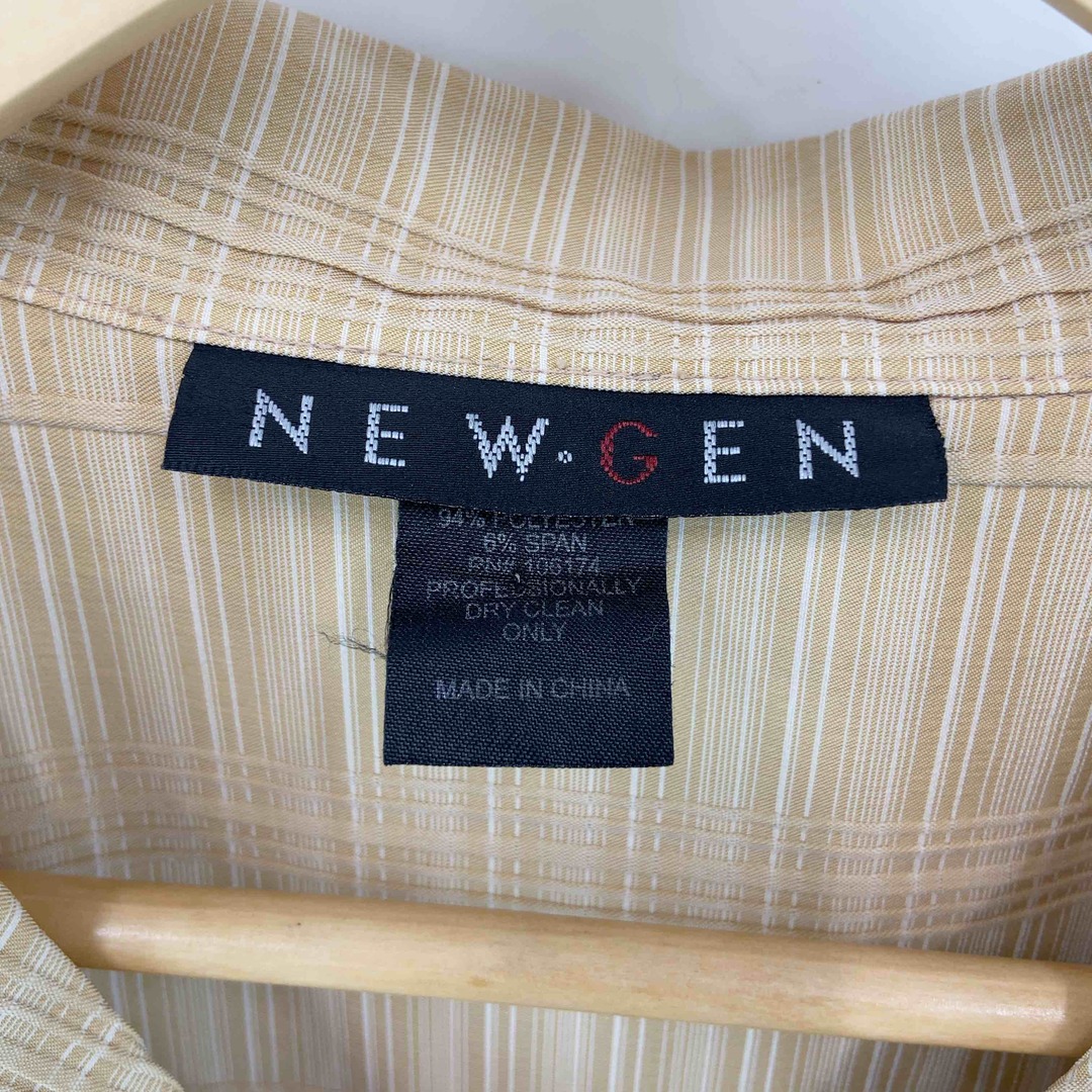 newgin(ニューギン)のNEW GEN ニューゲン メンズ  シャツ キャメル メンズのトップス(シャツ)の商品写真