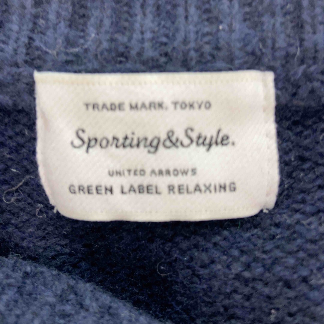 UNITED ARROWS green label relaxing(ユナイテッドアローズグリーンレーベルリラクシング)のGreen Label RELAXING レディース グリーンレーベルリラクシング ニット/セーター ネイビー レディースのトップス(ニット/セーター)の商品写真